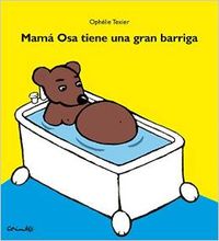 Mamá osa tiene una gran barriga