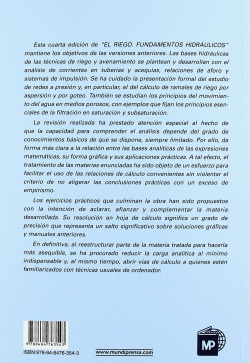 EL RIEGO: FUNDAMENTOS HIDRÁULICOS