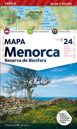 Mapa Menorca (escala 1:60000)