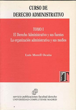 CURSO DERECHO ADMIN.(T I)DERECHO ADMIN.Y SUS FUENTES