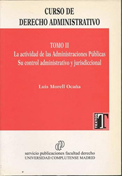 CURSO DE DERECHO ADMI.(TII)ACTIV.ADMIN.PUBLICAS