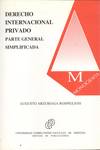 DERECHO INTERNACIONAL PRIVADO. PARTE GENERAL SIMPLIFICADA
