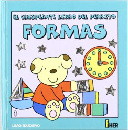 Chispeante libro del perrito formas
