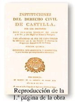 Instituciones del derecho civl de castilla