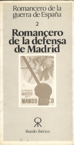 Romancero de la defensa de Madrid
