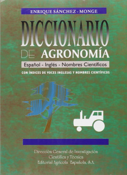 Diccionario de agronomía
