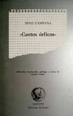 CANTOS ORFICOS