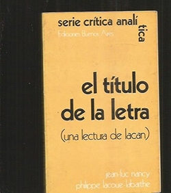 El título de la letra