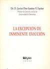 EXCEPCION DE INMINENTE EVICCION, LA
