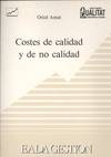 COSTES DE CALIDAD Y DE NO CALIDAD