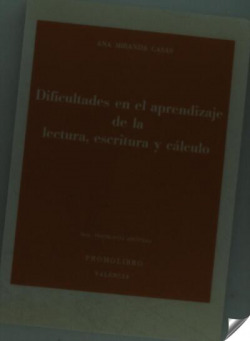 DIFICULTADES EN EL APRENDIZAJE DE LA LECTURA ESCRITURA Y CAL