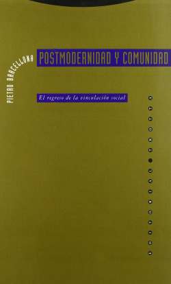 Postmodernidad y comunidad