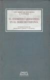 ELEMENTOS GERMANICOS EN EL DERECHO ESPAÑOL