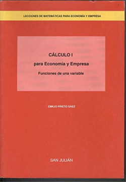 CALCULO PARA ECONOMIA Y EMPRESA I