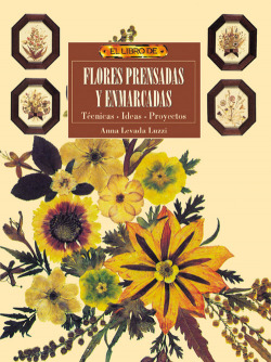 El libro de flores prensadas y enmarcadas