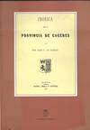 EDICION FACSIMIL DE CRONICA DE LA PROVINCIA DE CACERES