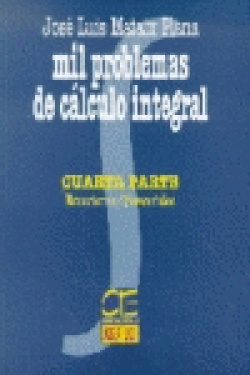 Mil problemas de calculo integral -4-