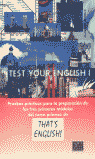 TEST YOUR ENGLISH.I