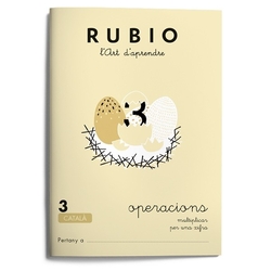 Rubio, l'art d'aprendre. Operacions 3