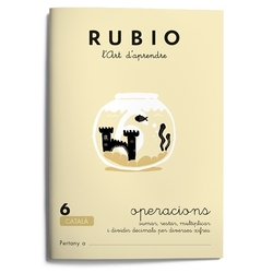 Rubio, l'art d'aprendre. Operacions 6