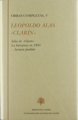 Obras completas 5.solos de clarin/literatura 1881/sermon perdido