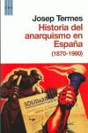 Historia del anarquismo en españa