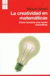 La creatividad en matemáticas