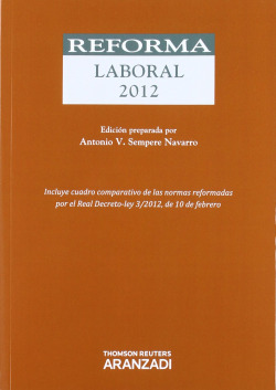 REFORMA LABORAL 2012