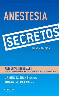 ANESTESIA, SECRETOS