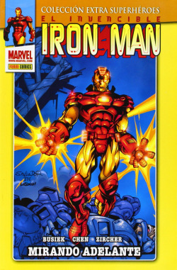 INVENCIBLE IRON MAN MIRANDO ADELANTE