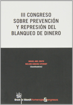 III Congreso sobre prevención y represión del blanqueo de dinero