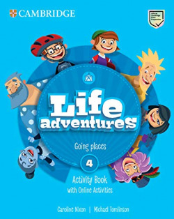 LIFE ADVENTURES 4 ACTIVITY WITH HOME BOOKLET AND ONLINE ACTIVITIES