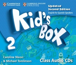 Kid's Box Level 2 Class Audio CDs (4) Updated English for Spanish Speakers 2nd Edition