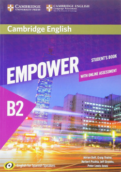 Cambridge english empower upper intermediate b2 student + online assesment (español)