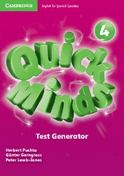 Quick Minds 4 Digital Test Generator Dvd Rom