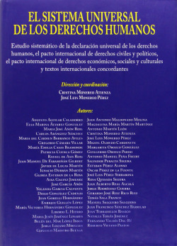 El sistema universal de derechos humanos