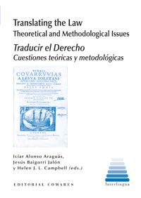 TRANSLATING THE LAW (BILINGUE) TRADUCIR EL DERECHO