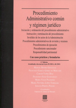 Procedimiento administrativo común y régimen jurídico