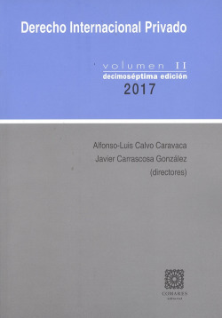 DERECHO INTERNACIONAL PRIVADO 2017