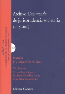 ARCHIVO COMMENDA DE JURISPRUDENCIA SOCIETARIA (2015-2016)