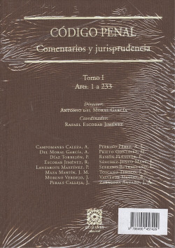 CÓDIGO PENAL:COMENTARIOS Y JURISPRUDENCIA