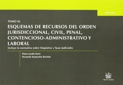 Esquemas de recursos del orden jurisdiccional...(tomo XL)