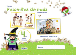 PROYECTP PALOMITAS DE MAIZ 4 AÑOS 1ºTRIMESTRE VALENCIA