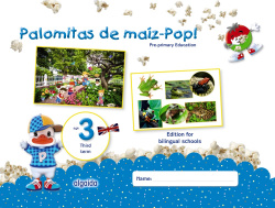 PALOMITAS DE MAÍZ-POP!. PRE-PRIMARY EDUCATION. AGE 3. THIRD TERM