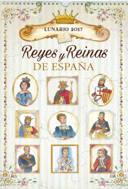 LUNARIO REYES Y REINAS DE ESPAÑA 2017
