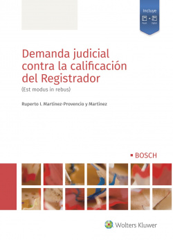 Demanda judicial contra la cali?cación del Registrador