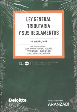 LEY GENERAL TRIBUTARIA Y SUS REGLAMENTOS (DÚO)