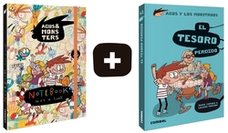 PACK MONSTRUOSO TESORO PERDIDO+NOTEBOOK