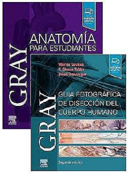 PACK ANATOMÍA PARA ESTUDIANTES. GRAY. FOTOGRAFÍA DE DISECCIÓN DEL CUERPO HUMANO