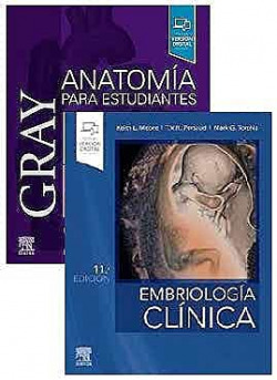 PACK ANATOMÍA PARA ESTUDIANTES +EMBRIOLOGIA CLINICA